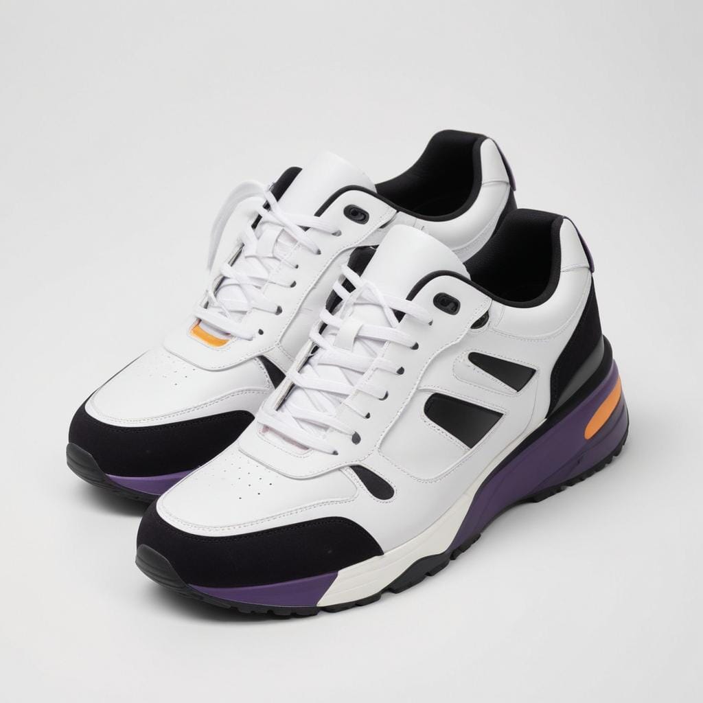 Purple Air Max trainers